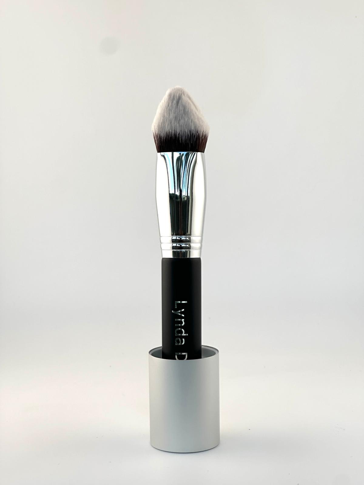 BRUSH HAND CRAFTED Angled CONCEALER  Wooden Brush by LYNDA DIAZ (0011-C)