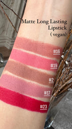 Long-Lasting Lipstick — 5 Shades