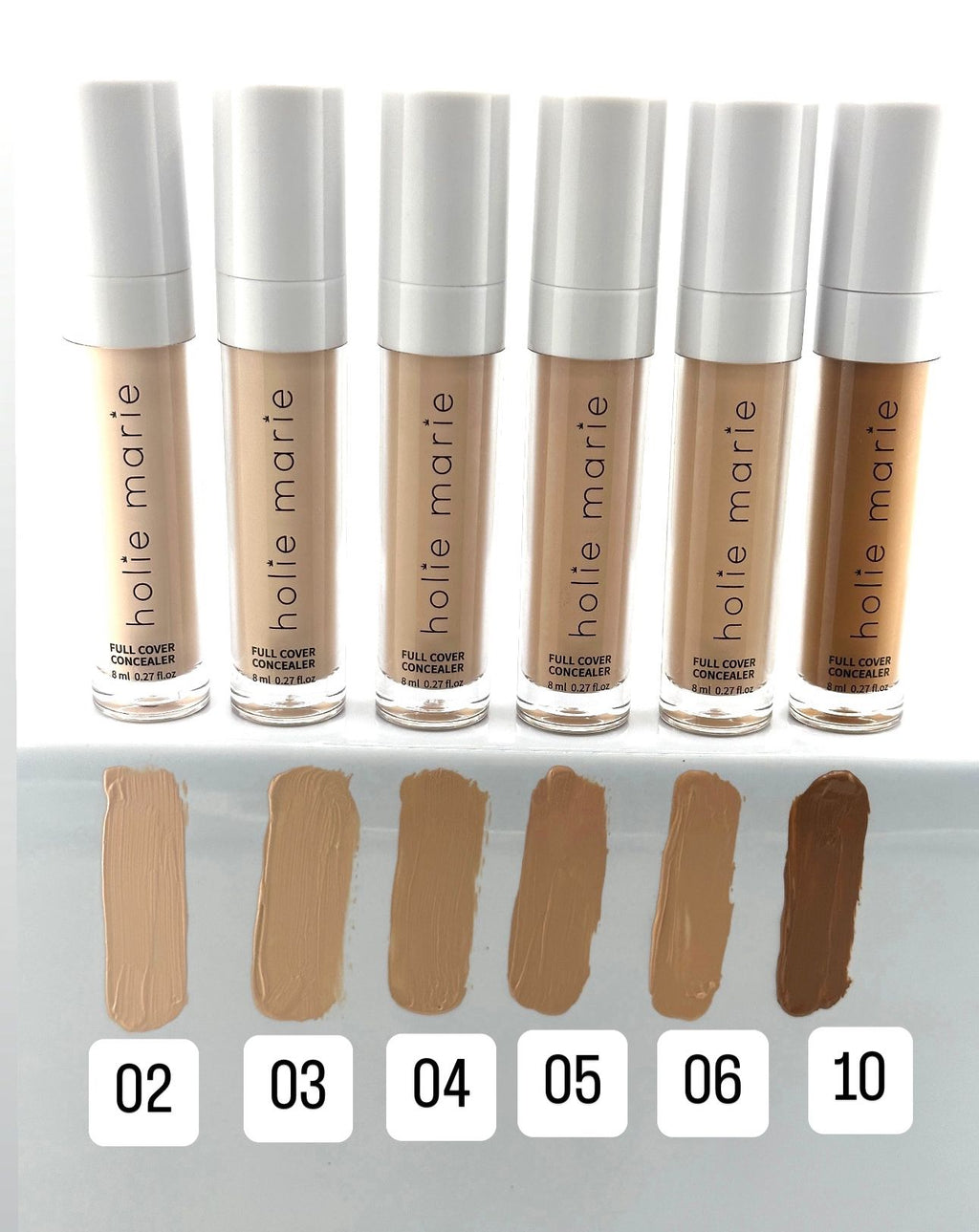 Holie Marie Beauty Liquid Concealer – Full Coverage Matte (Multiple Shades)